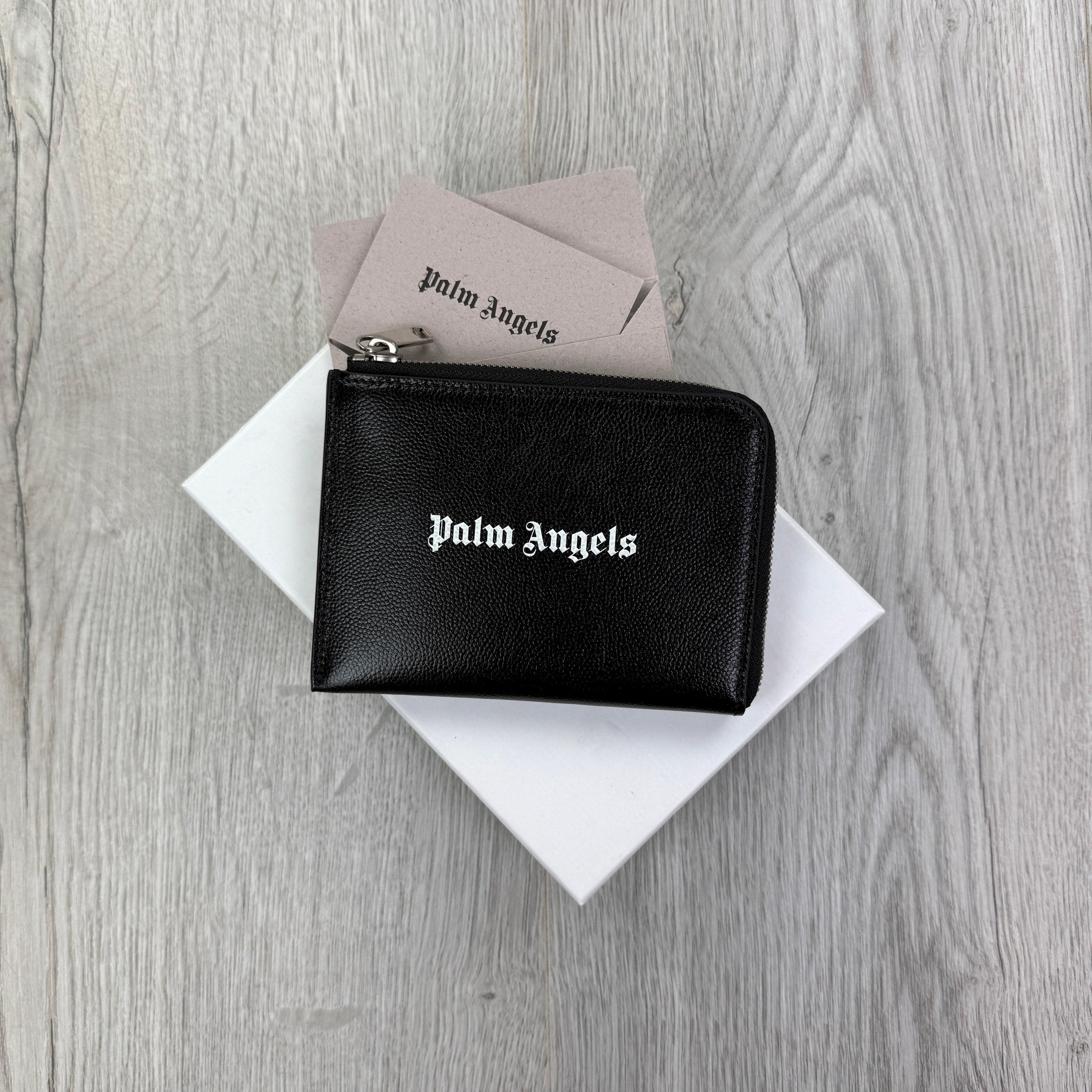 Palm Angels Black Zip-up Wallet / Purse – Trickey.store
