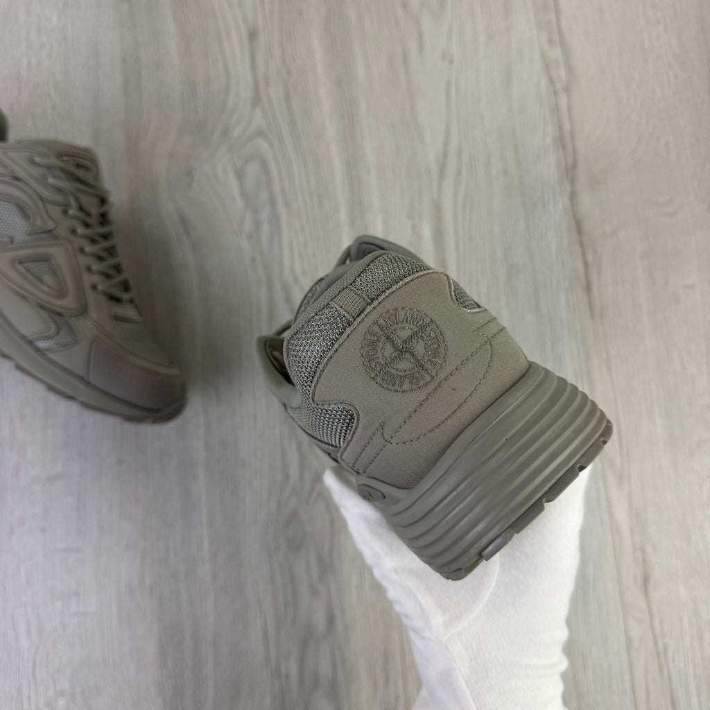 Dior x Stone Island B30 Men’s Khaki Grey Trainers - 43 (Uk 9)