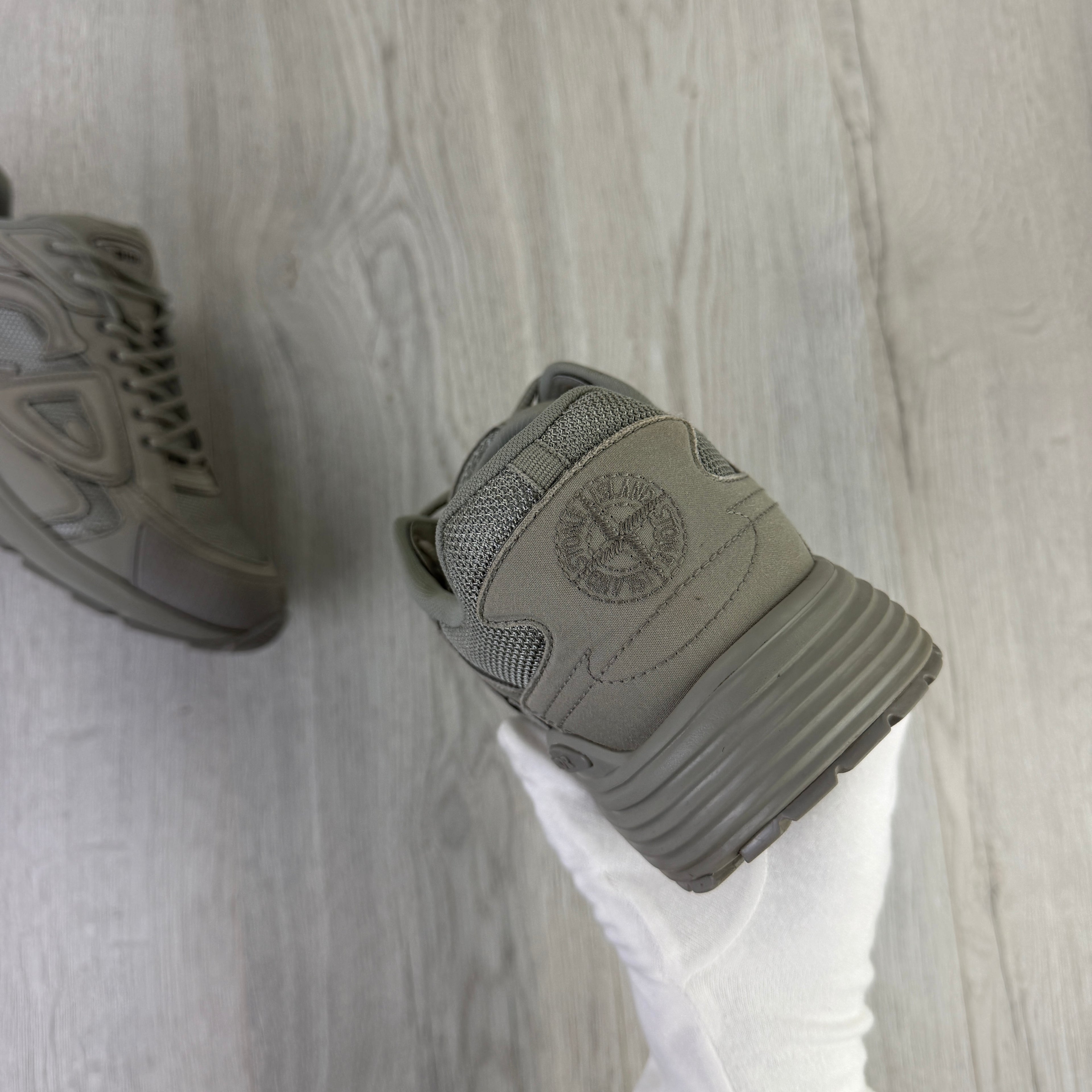 Dior x Stone Island B30 Men’s Khaki Grey Trainers - 43 (Uk 9)