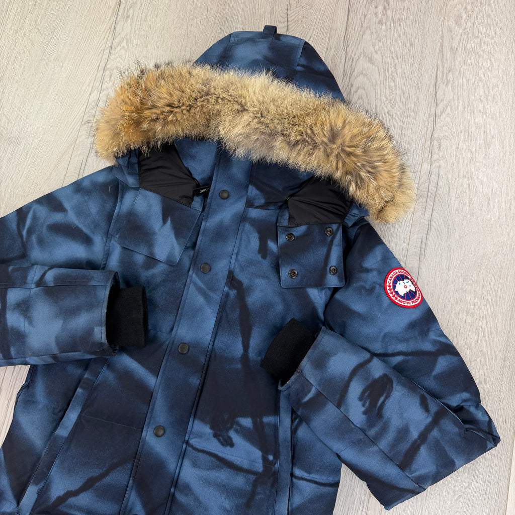 Canada Goose Abstract Blue Parka
 Wyndham Jacket - XS