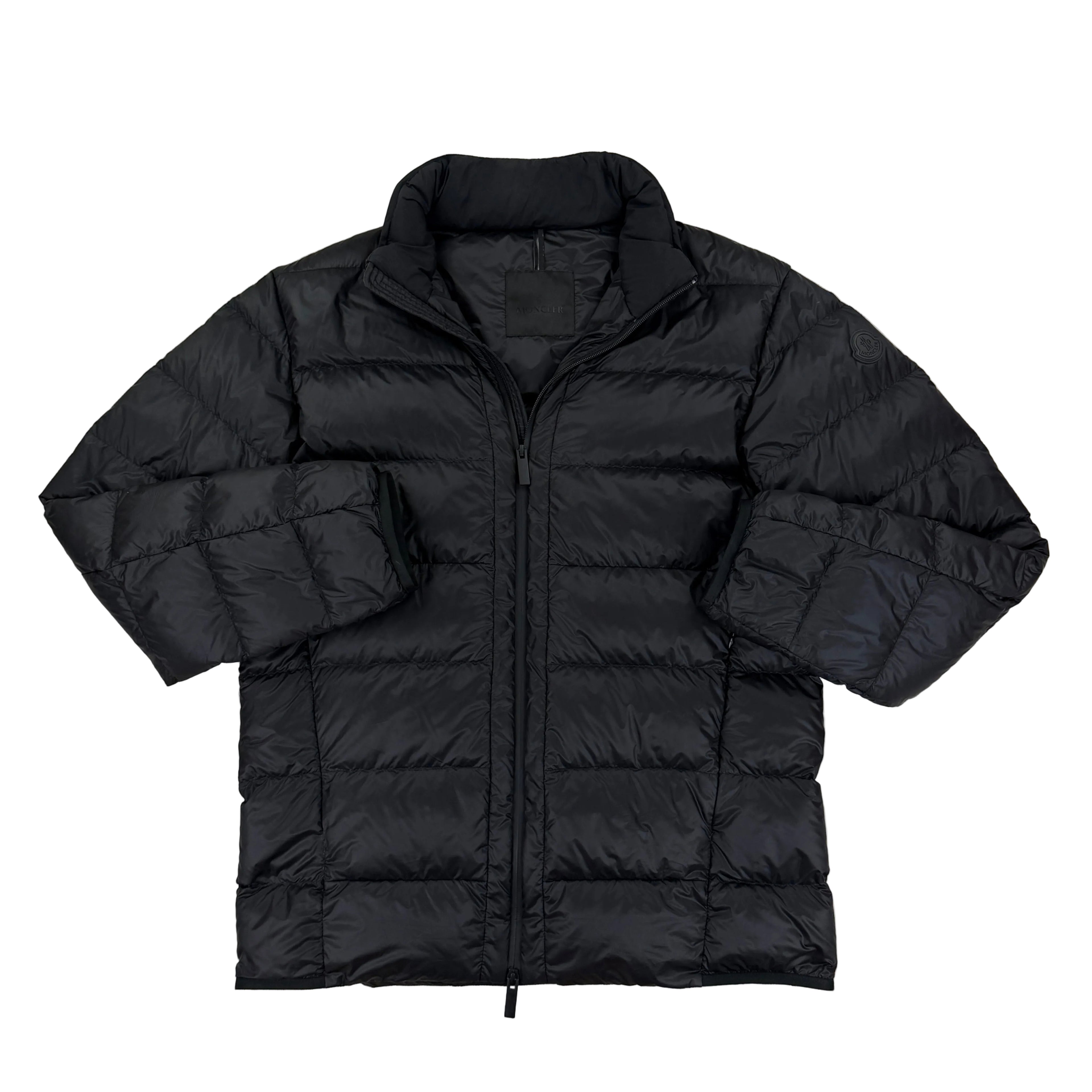 Moncler Men’s Black Zip-up Peyre Down Jacket - Size 4