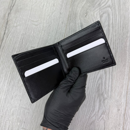 Gucci Men’s GG Leather Monogram Wallet