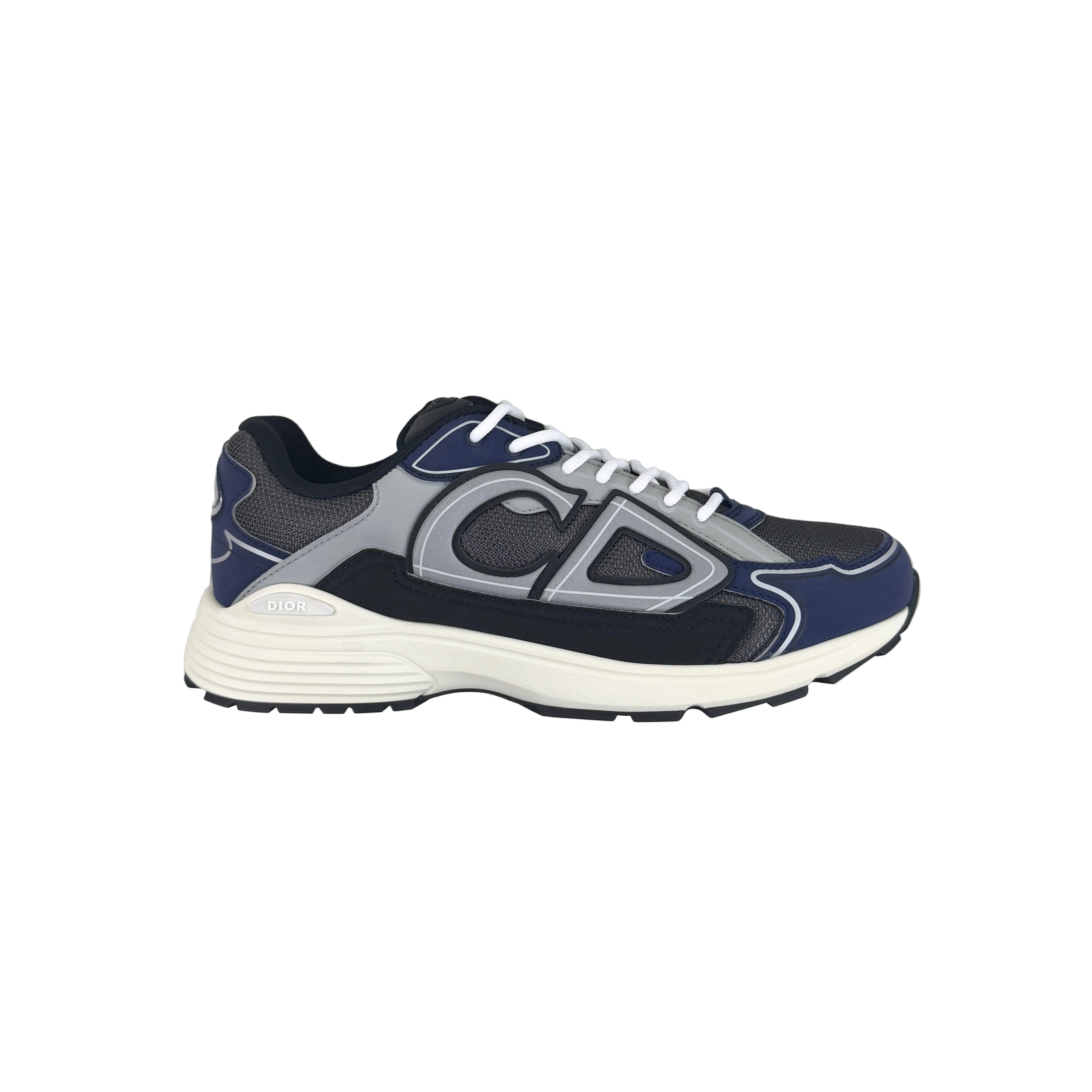 Dior B30 Men’s Navy CD Trainers - 44 (Uk 10)