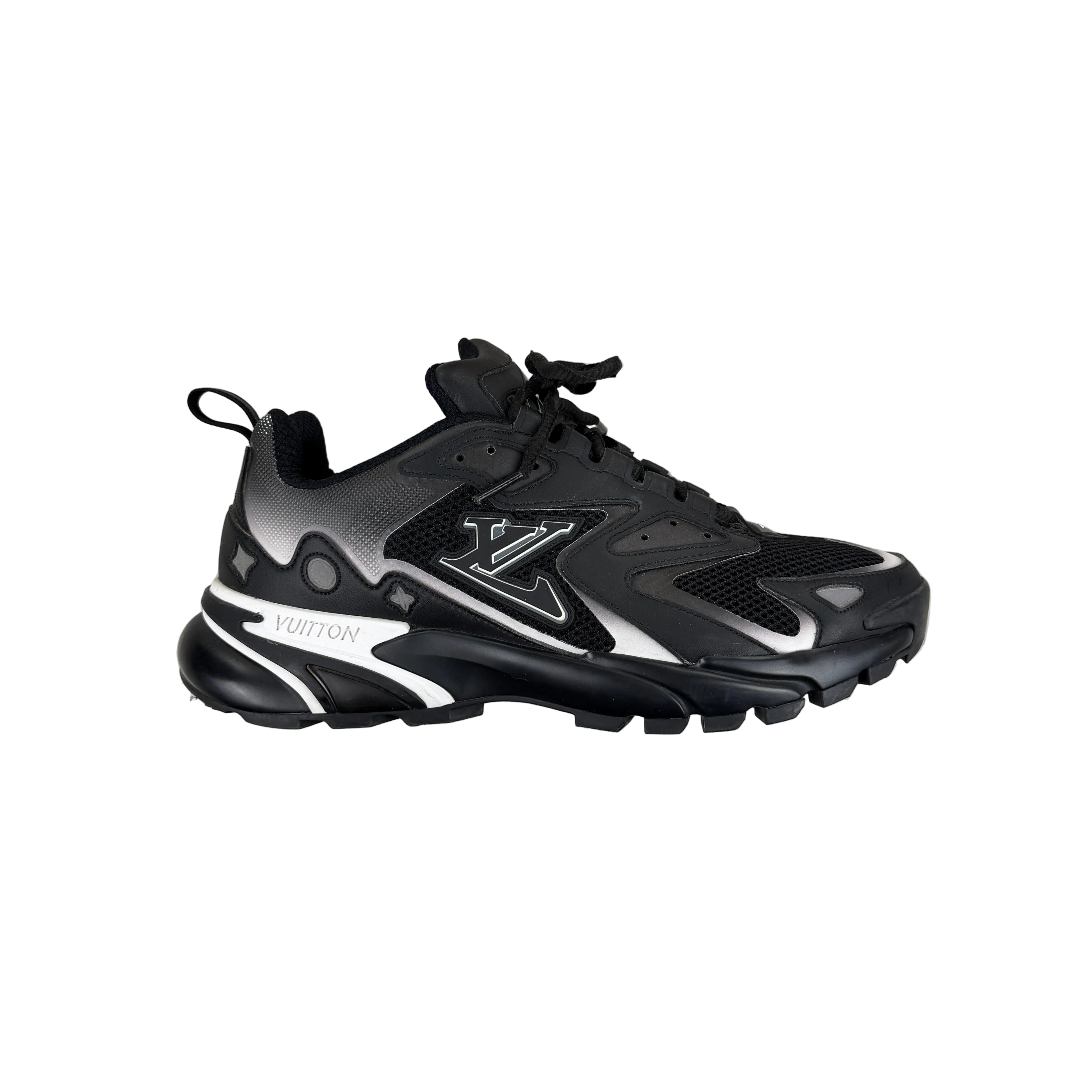 Louis Vuitton Men’s Black White Tactical Trainers  - Uk 7 (Fit 7.5)