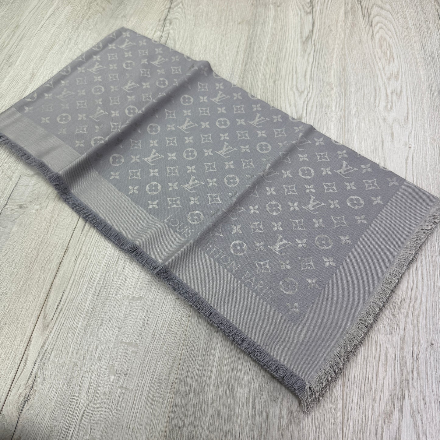 Louis Vuitton Shawls Monogram Shine Style Scarf