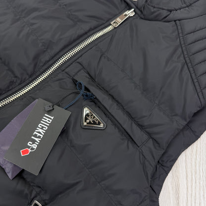 Prada Men’s Black Vest Gilet - 50