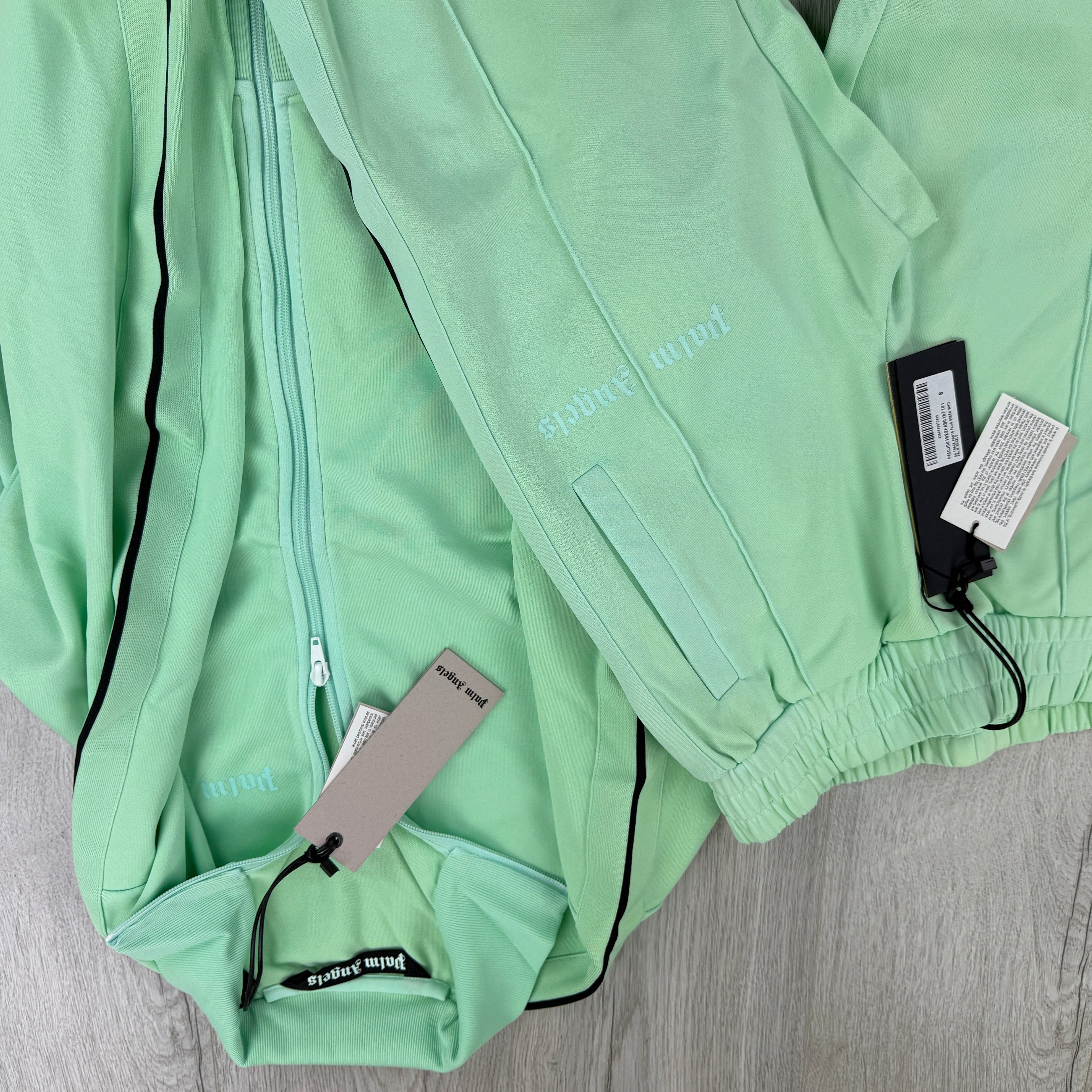 Palm Angels Men’s Green Full Tracksuit