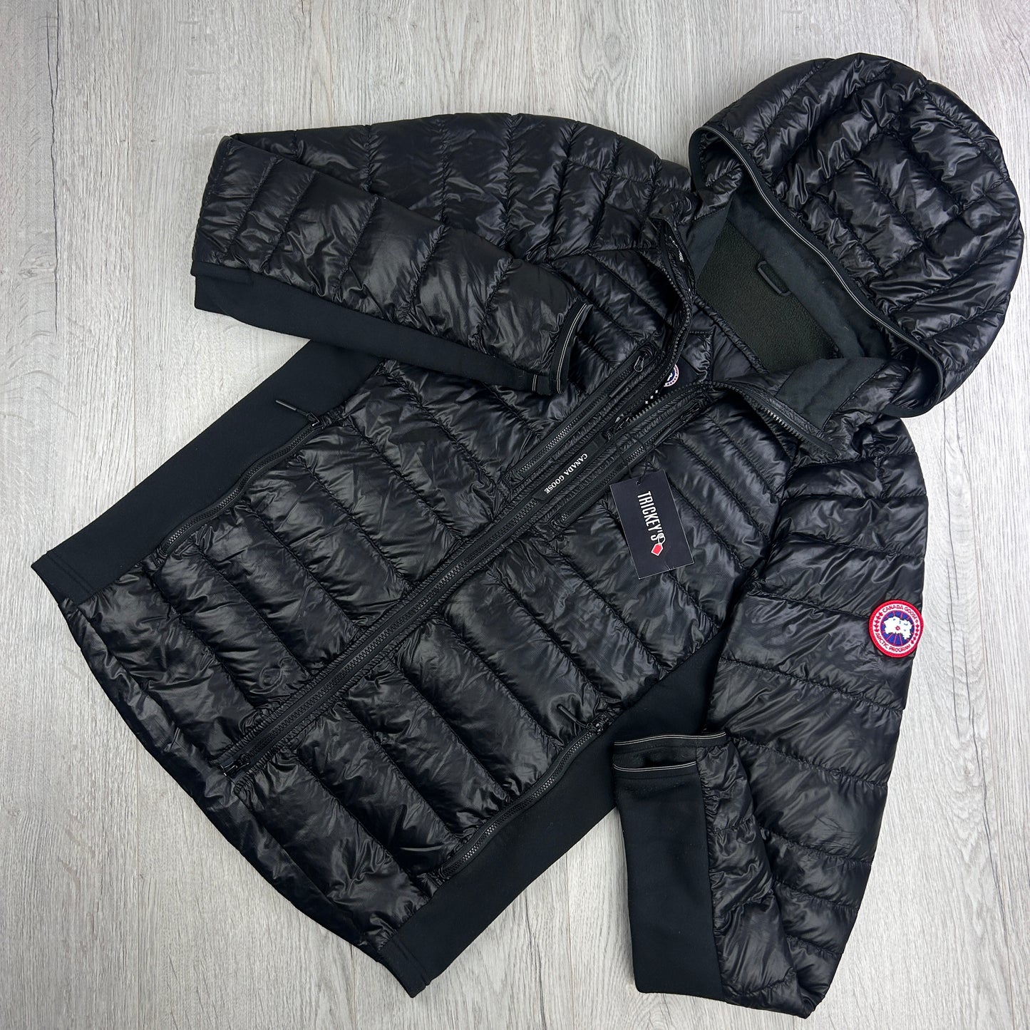 Canada Goose Men’s Black Hybridge Jacket - Large