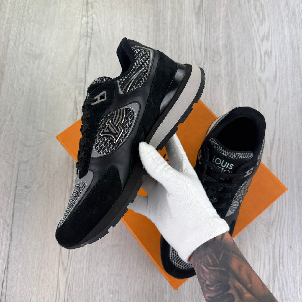 Louis Vuitton Men’s Black Run Away Trainers - Uk 7.5 (Fit 8)