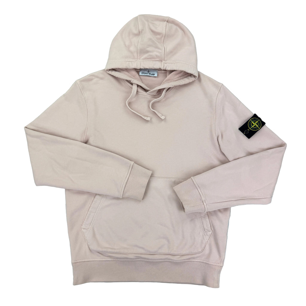 Stone Island Men’s Salmon Pullover Hoodie - Large