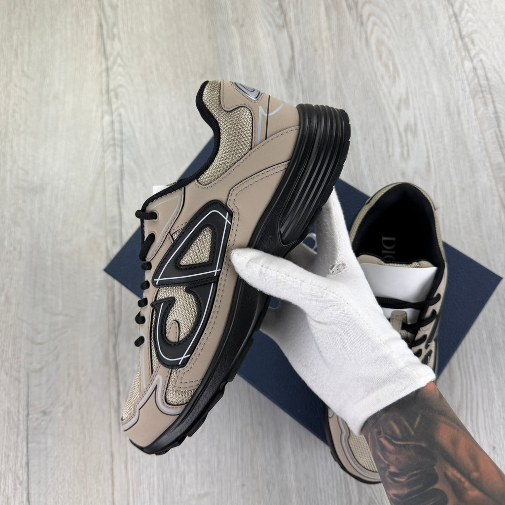 Dior B30 Men’s Beige / Black Trainers