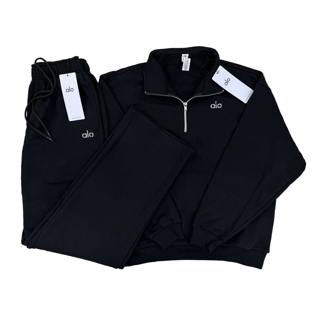 Alo Men’s Black Full Tracksuit