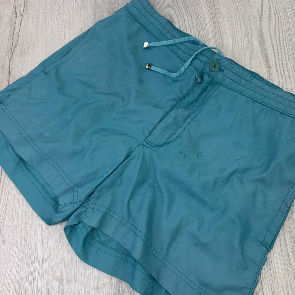 Louis Vuitton Men’s Baby Blue Swim Shorts - Small