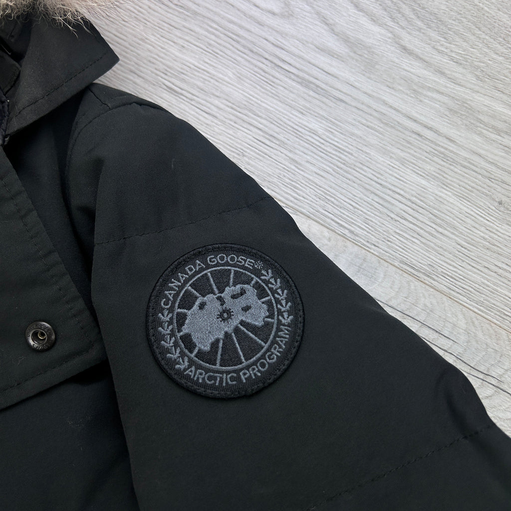 Canada Goose Men’s Black Badge Wyndham Parker Jacket - Medium