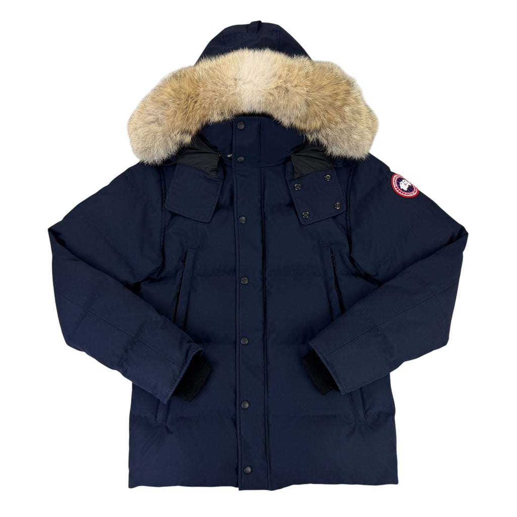 Canada Goose Men’s Wyndham Navy Parker Jacket - Medium