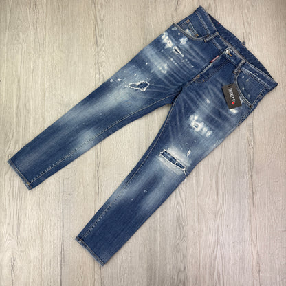 Dsquared2 Men’s Distressed Skater Jeans - 48 (Uk 30)