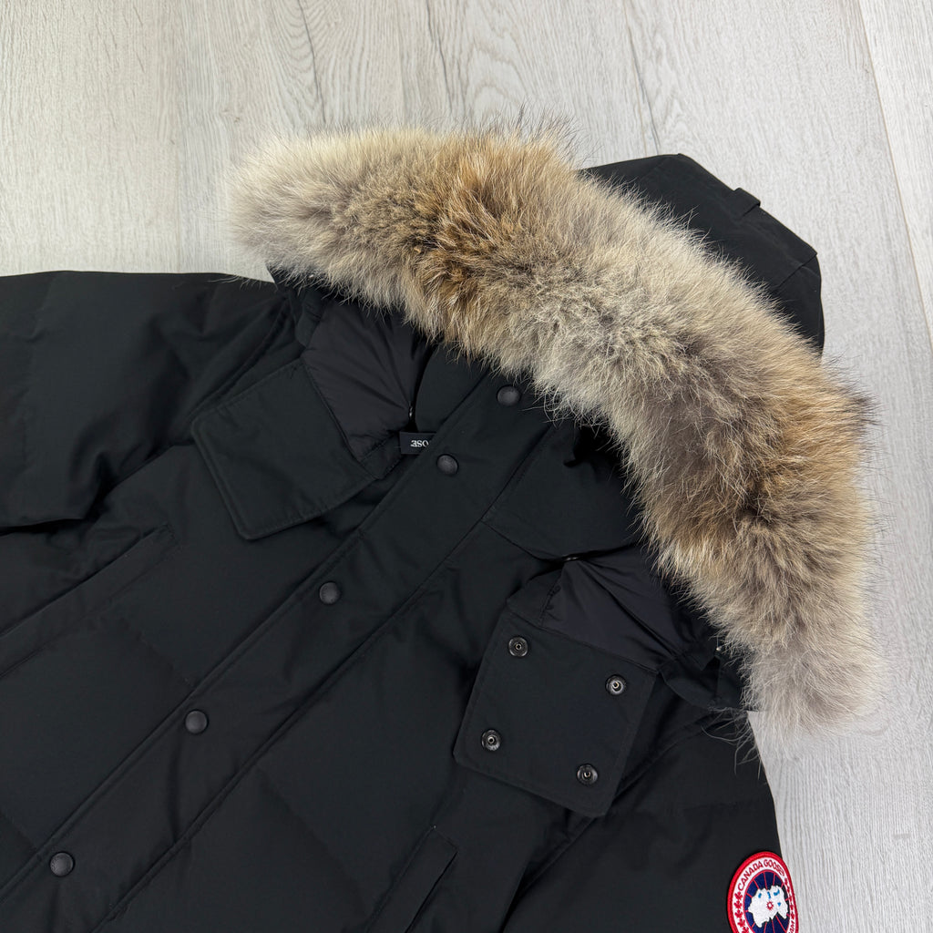 Canada Goose Men’s Black Wyndham Parker Jacket - Medium