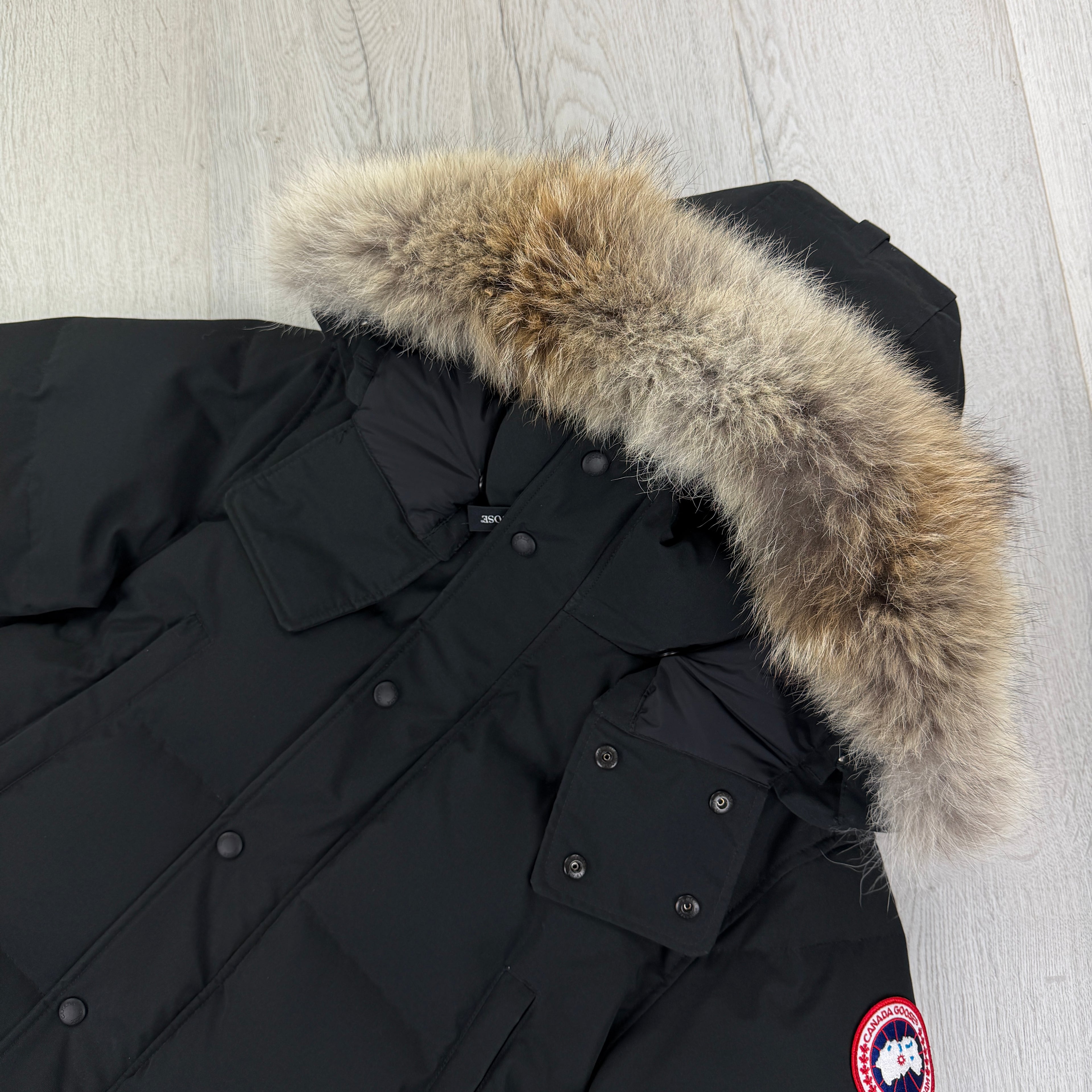 Canada Goose Men’s Black Wyndham Parker Jacket - Medium