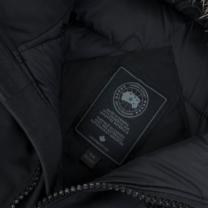 Canada Goose Men’s Black Borden Bomber Jacket Black Badge - Medium