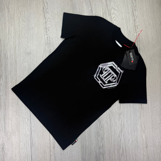 Philip Plein Men’s Black T-shirt - Medium