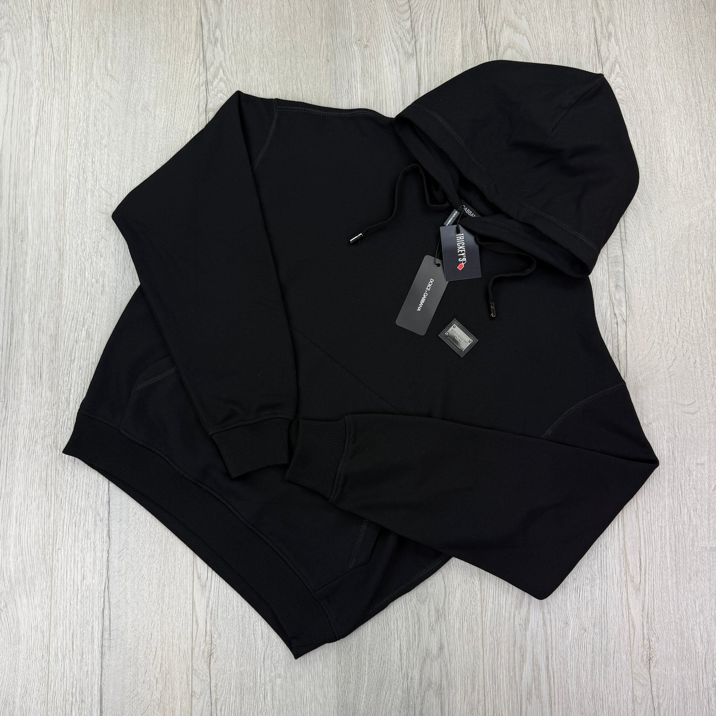 Dolce & Gabbana Men’s Pullover Black Hoodie