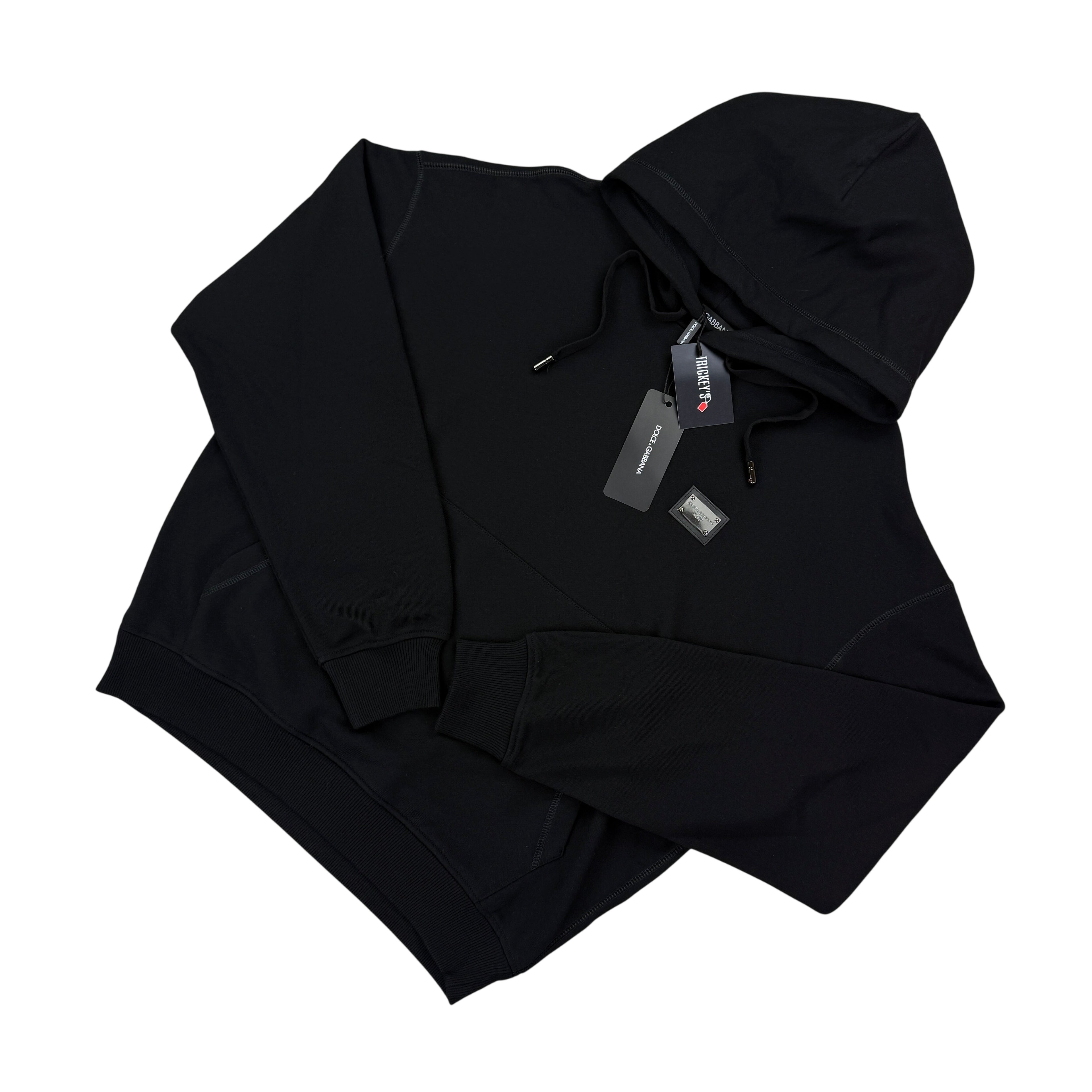Dolce & Gabbana Men’s Pullover Black Hoodie