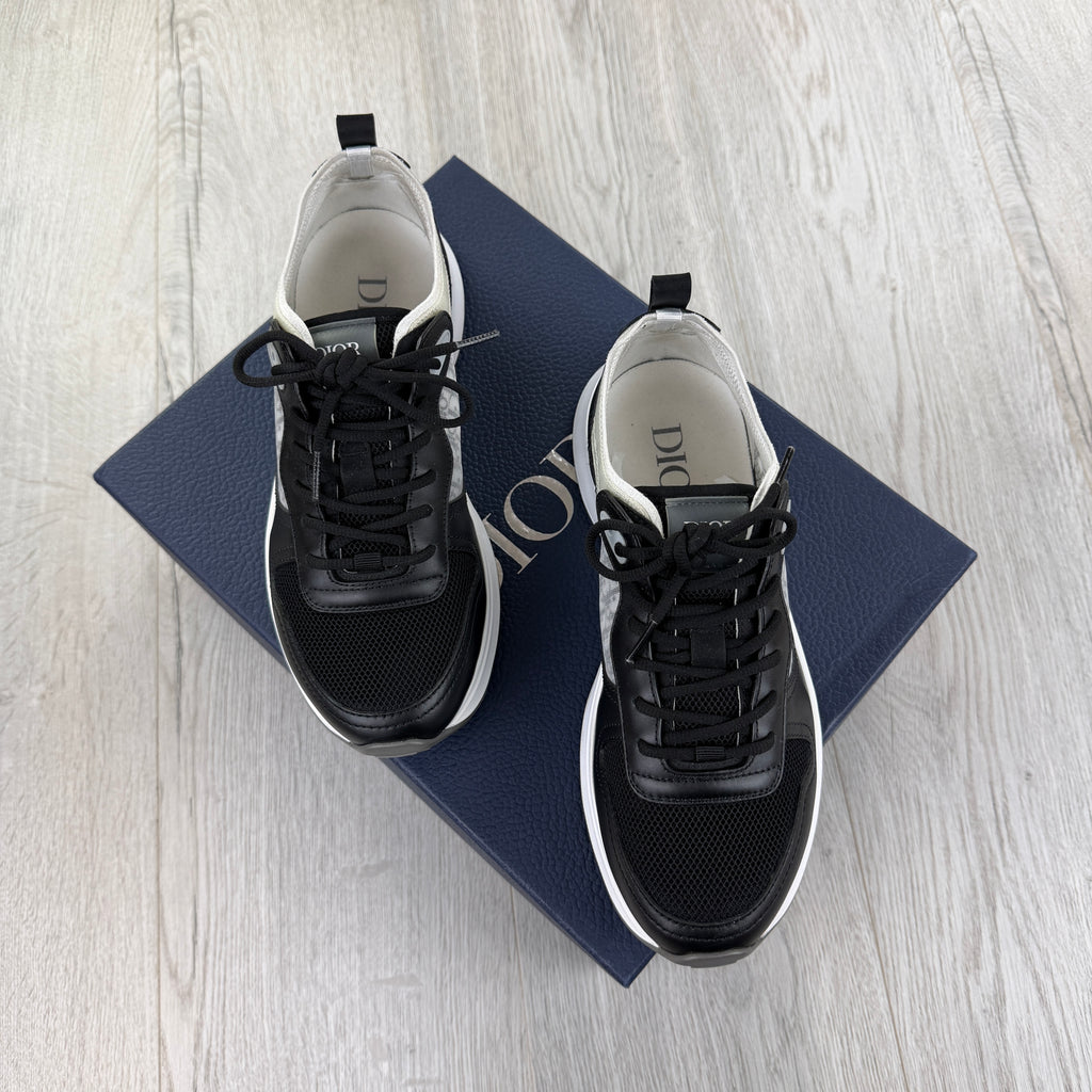 Dior B25 Men’s Black & White Trainers - 40 (Fit Uk 6.5)