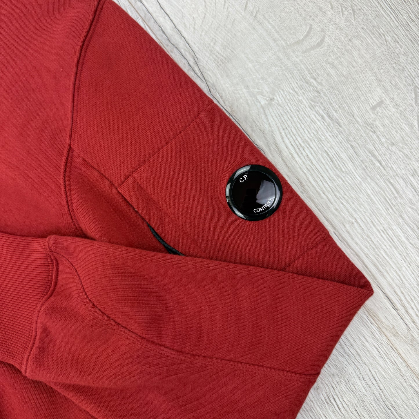 Cp Company Men’s Burgundy  Pullover Hoodie - XL