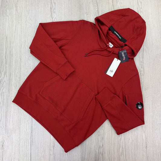 Cp Company Men’s Burgundy  Pullover Hoodie - XL