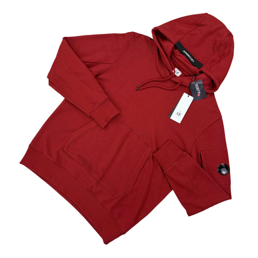 Cp Company Men’s Burgundy  Pullover Hoodie - XL