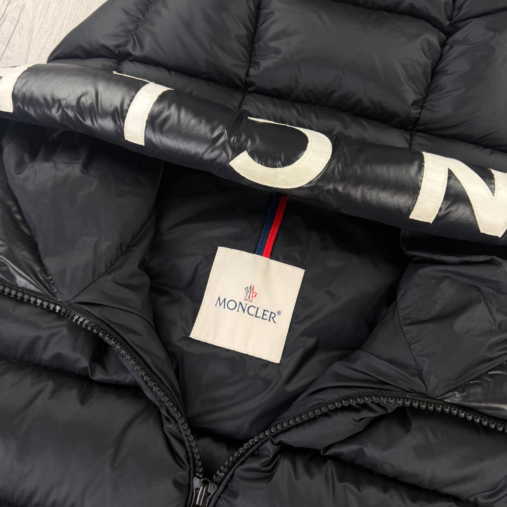 Moncler Men’s Salzman Giubbotto Black Puffer Jacket - Size 3