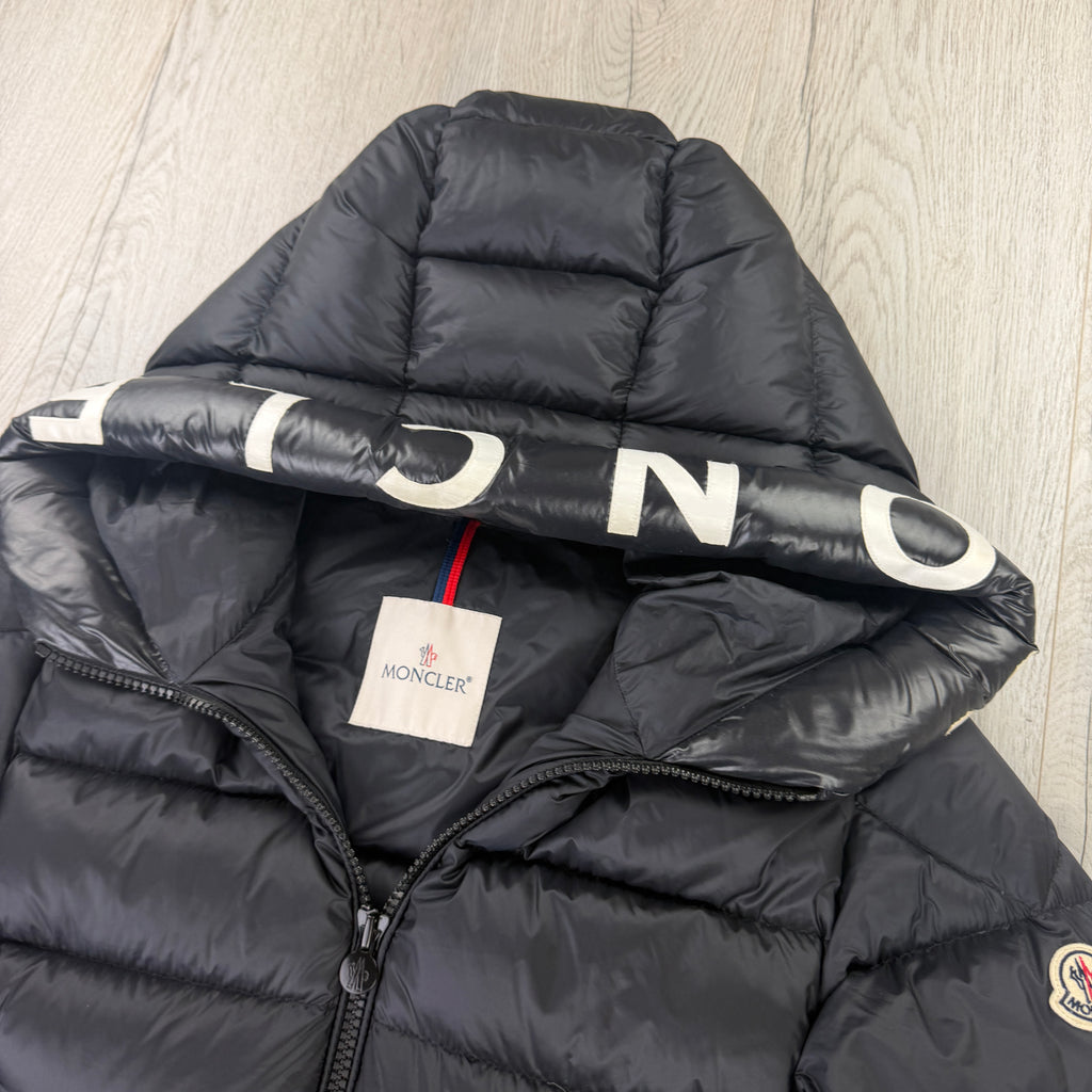Moncler Men’s Salzman Giubbotto Black Puffer Jacket - Size 3