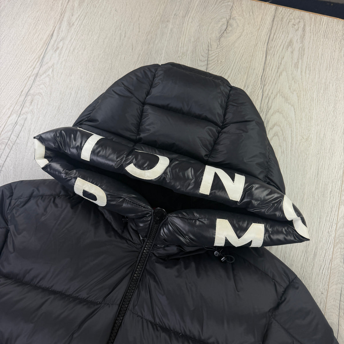 Moncler Men’s Salzman Giubbotto Black Puffer Jacket - Size 3