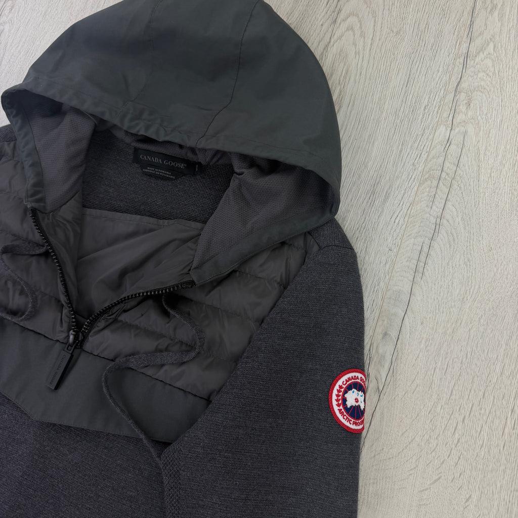 Canada Goose Men’s Grey 1/4 Zip Cardigan - Medium