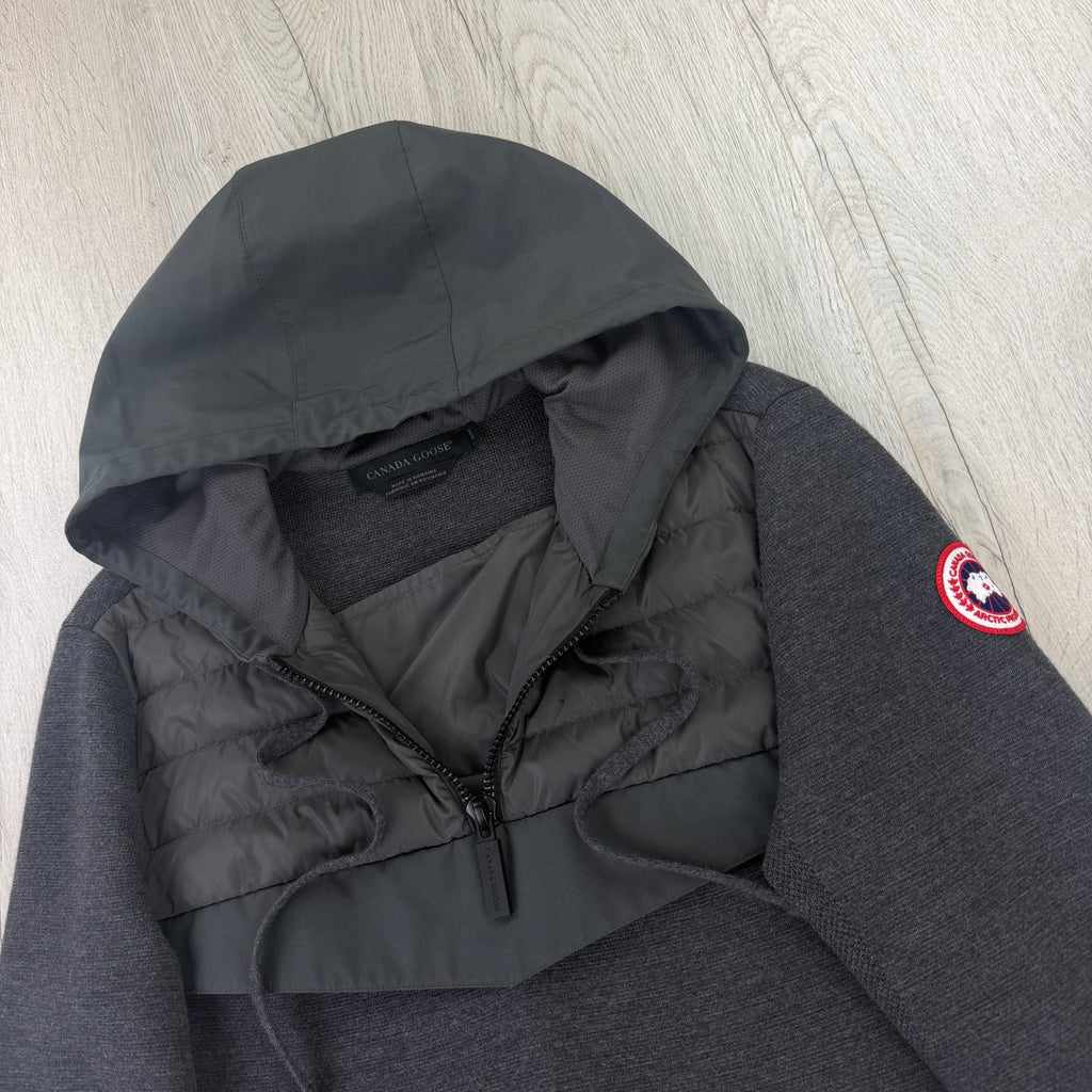 Canada Goose Men’s Grey 1/4 Zip Cardigan - Medium