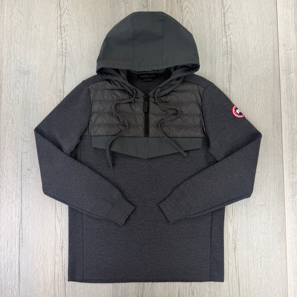 Canada Goose Men’s Grey 1/4 Zip Cardigan - Medium