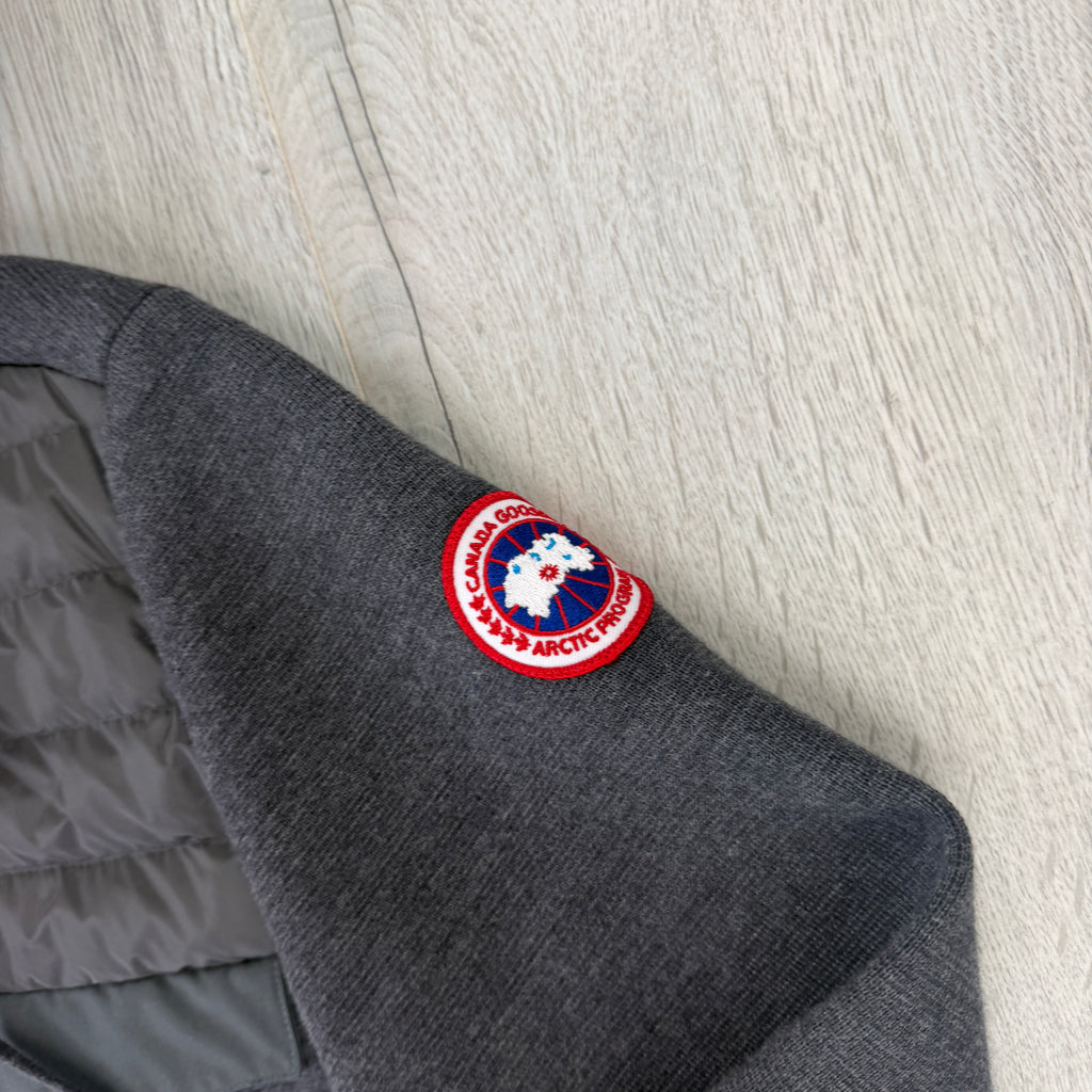 Canada Goose Men’s Grey 1/4 Zip Cardigan - Medium