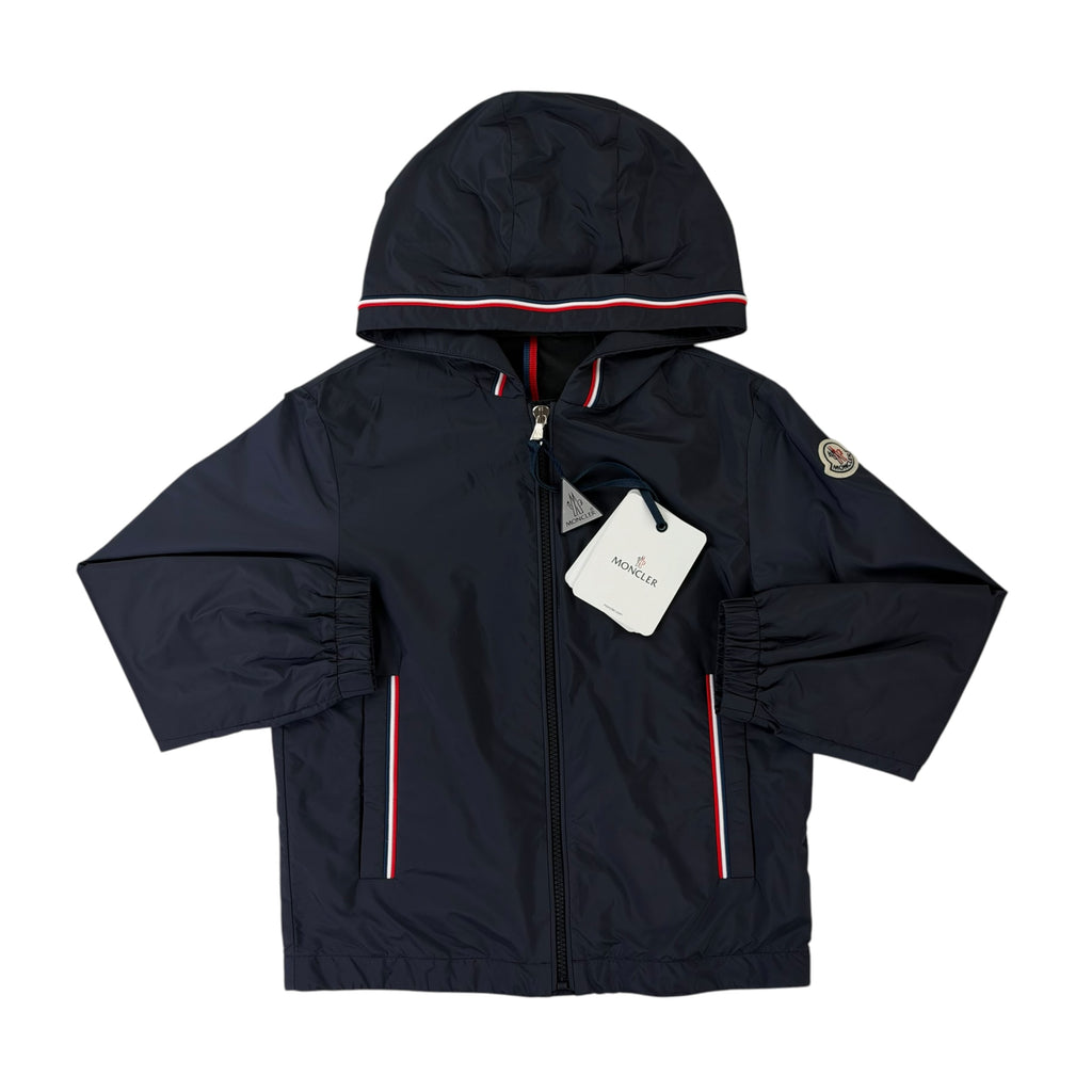 Moncler Kids Granduc Navy Zip-up Windbreaker - Aged 8