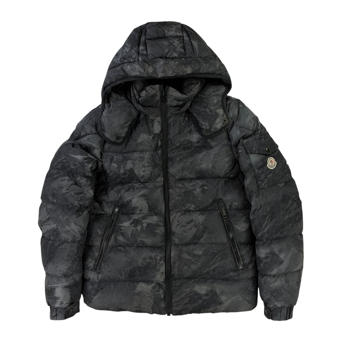 Moncler Hymalay Giubbotto Camo Down Puffer Jacket - Size 1