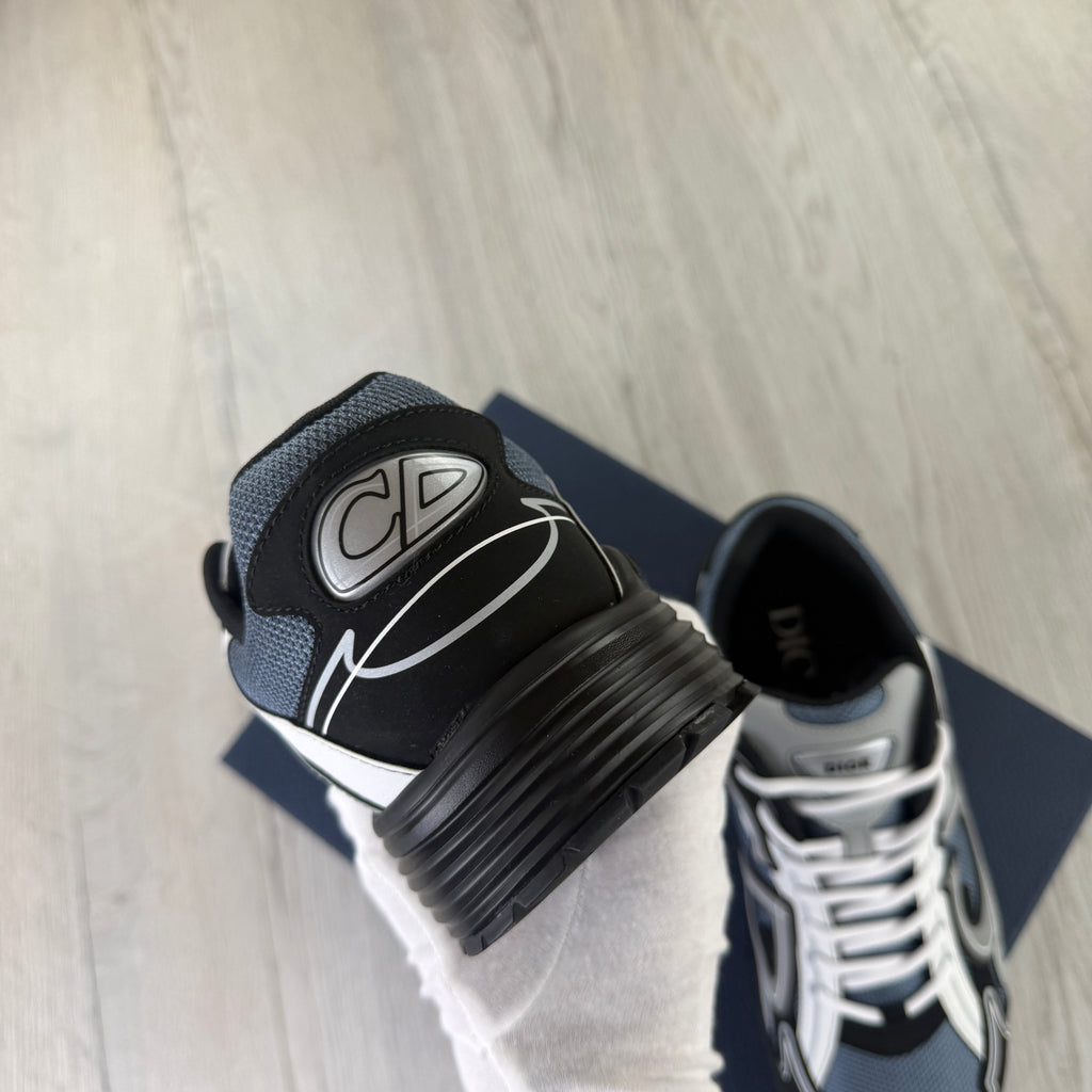 Dior B30 Men’s Blue Grey / White / Black Trainers - 44 (Uk 10)