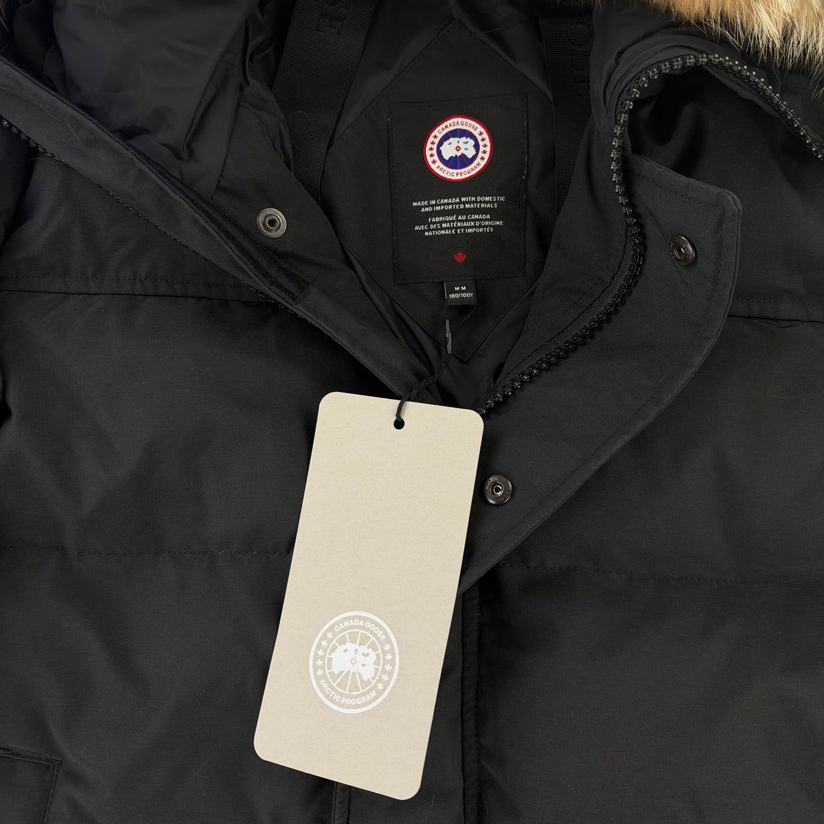 Canada Goose Men’s Black MacMillan Jacket - Medium