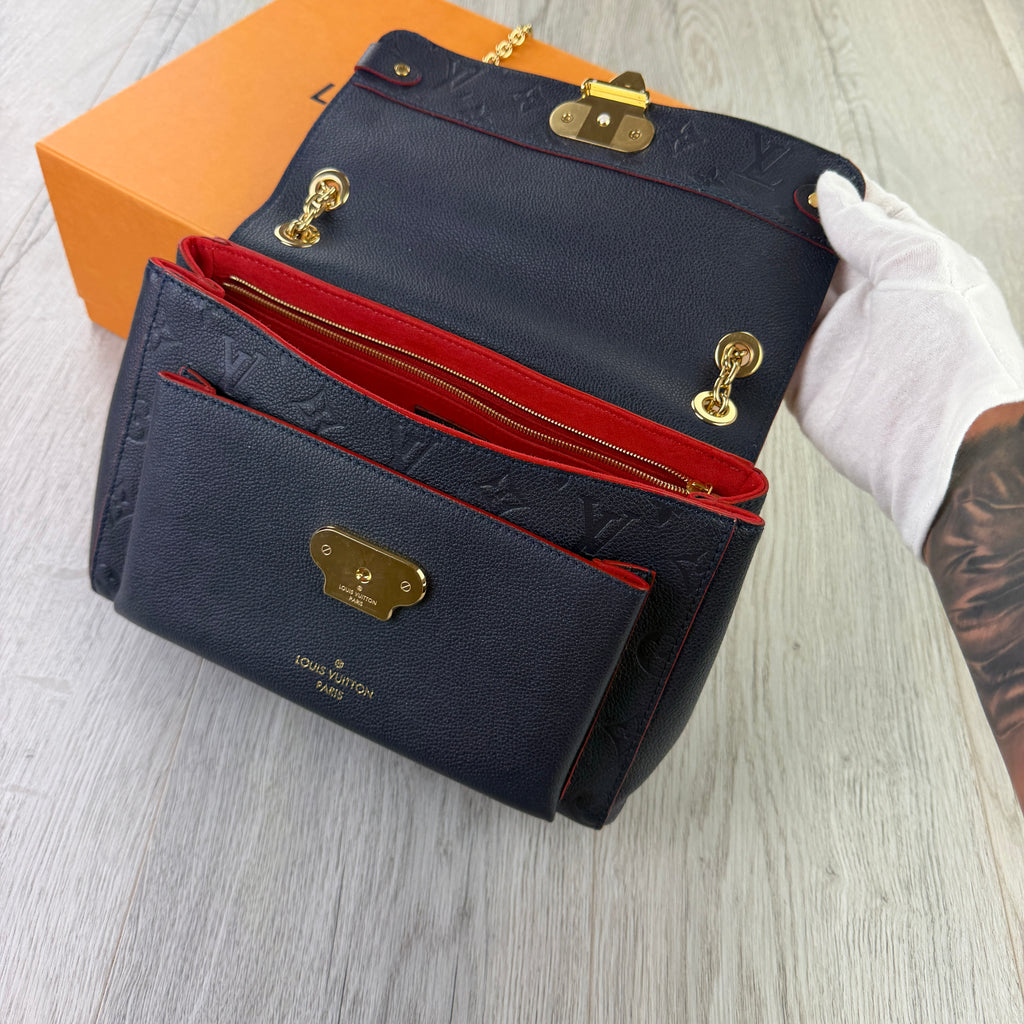 Louis Vuitton Women’s Navy / Red Vavin BB Monogram Bag