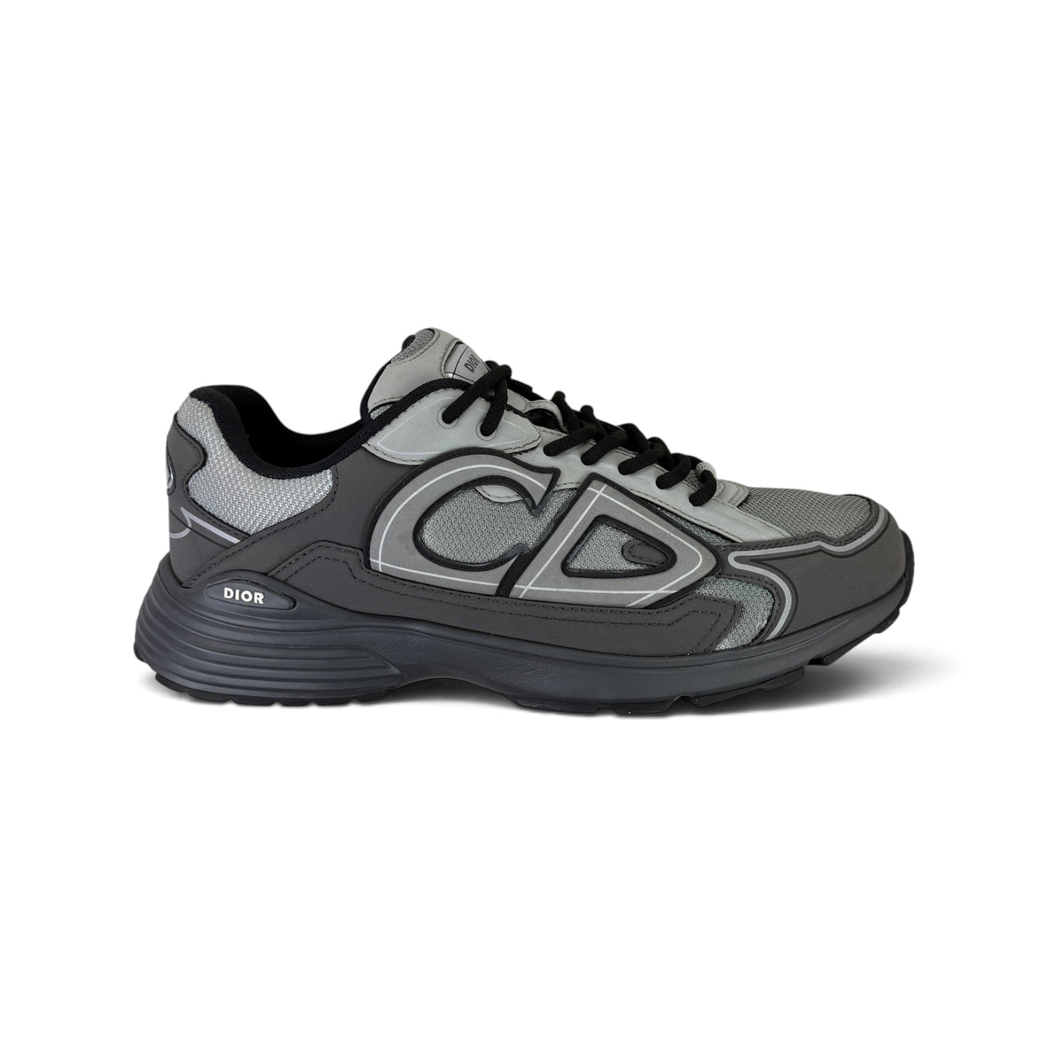 Dior B30 Men’s Dark Grey Anthracite Runners - 43 (Uk 9)