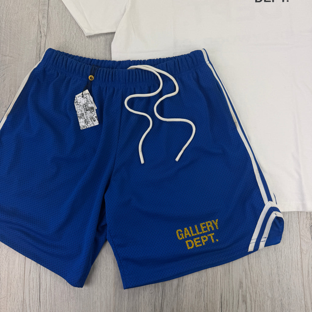 Gallery Dept Men’s White T-shirt & Shorts Set
