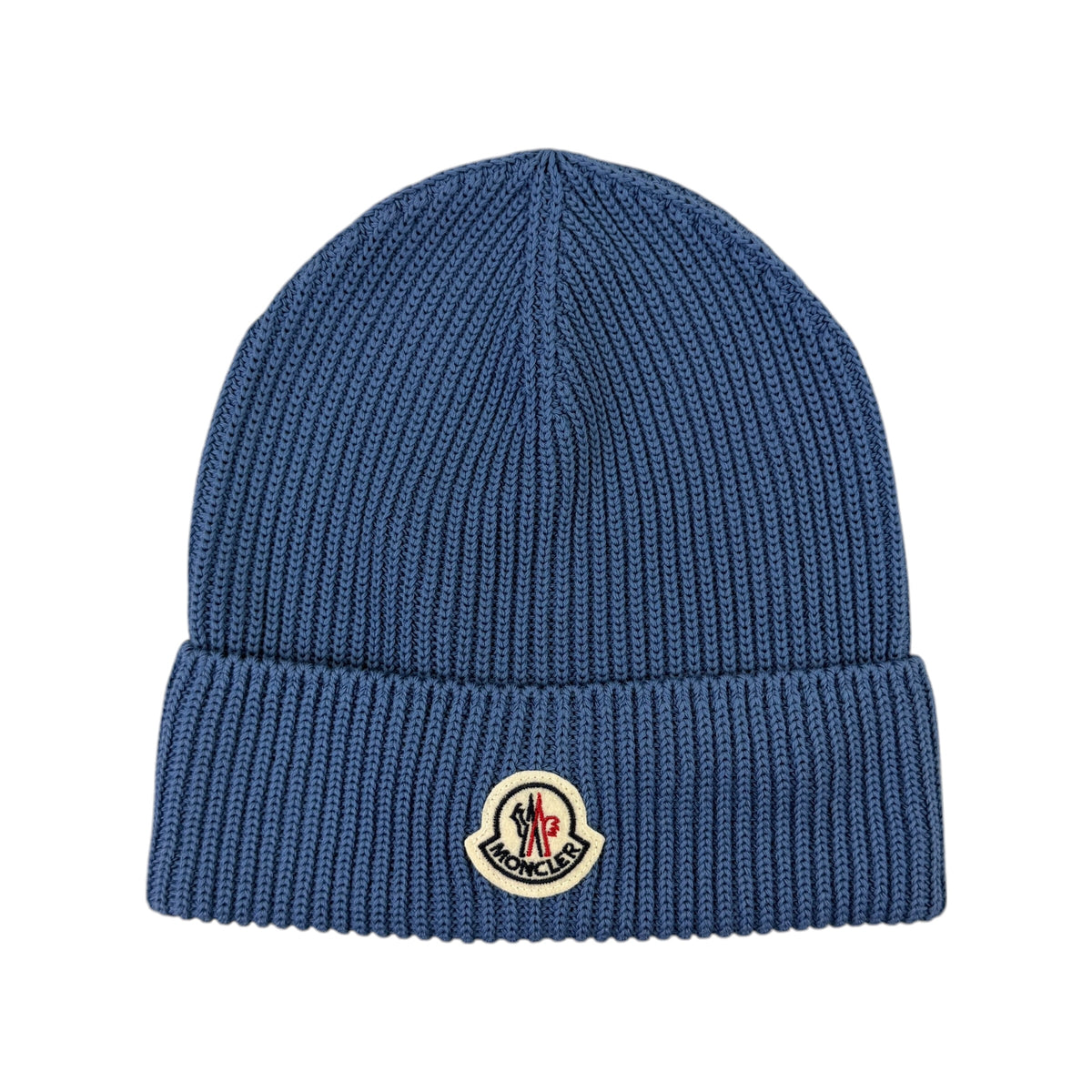 Moncler Men’s Blue Wool Beanie