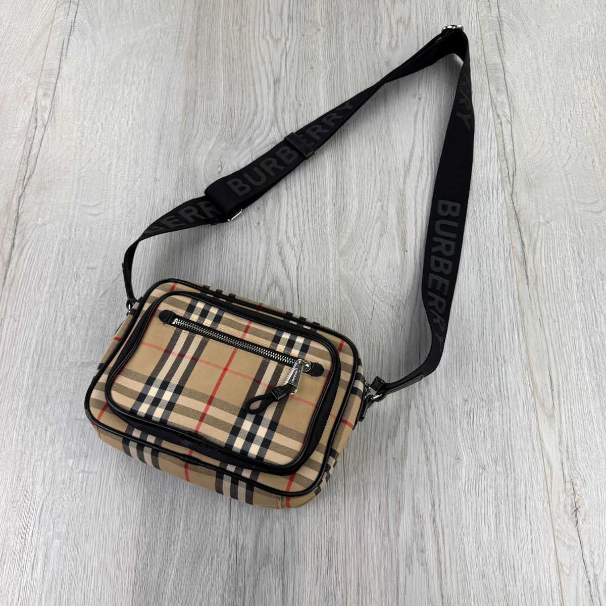 Burberry Men’s Classic Messenger Bag