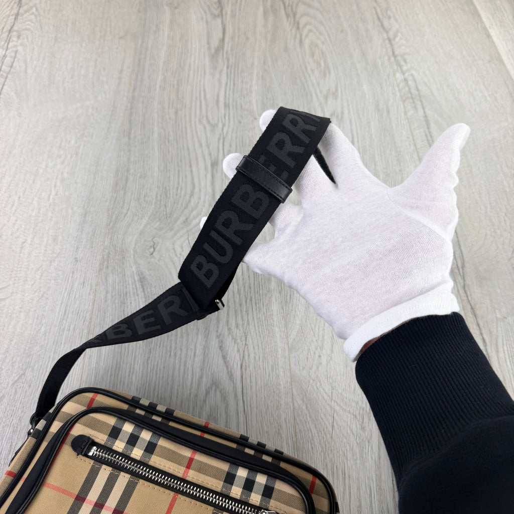 Burberry Men’s Classic Messenger Bag