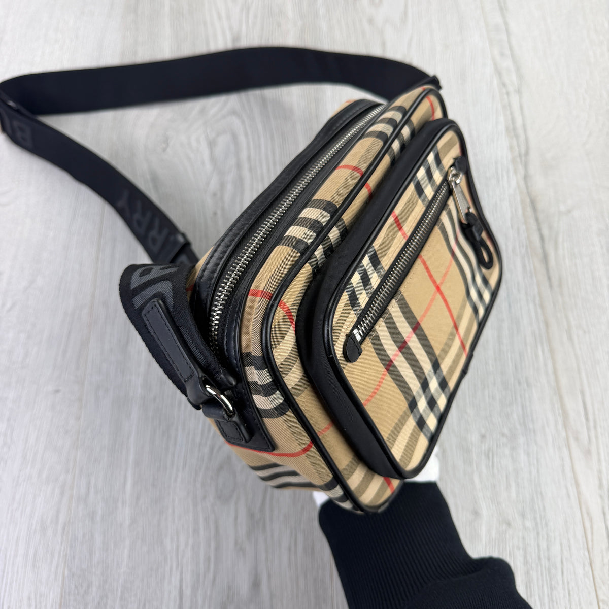 Burberry Men’s Classic Messenger Bag