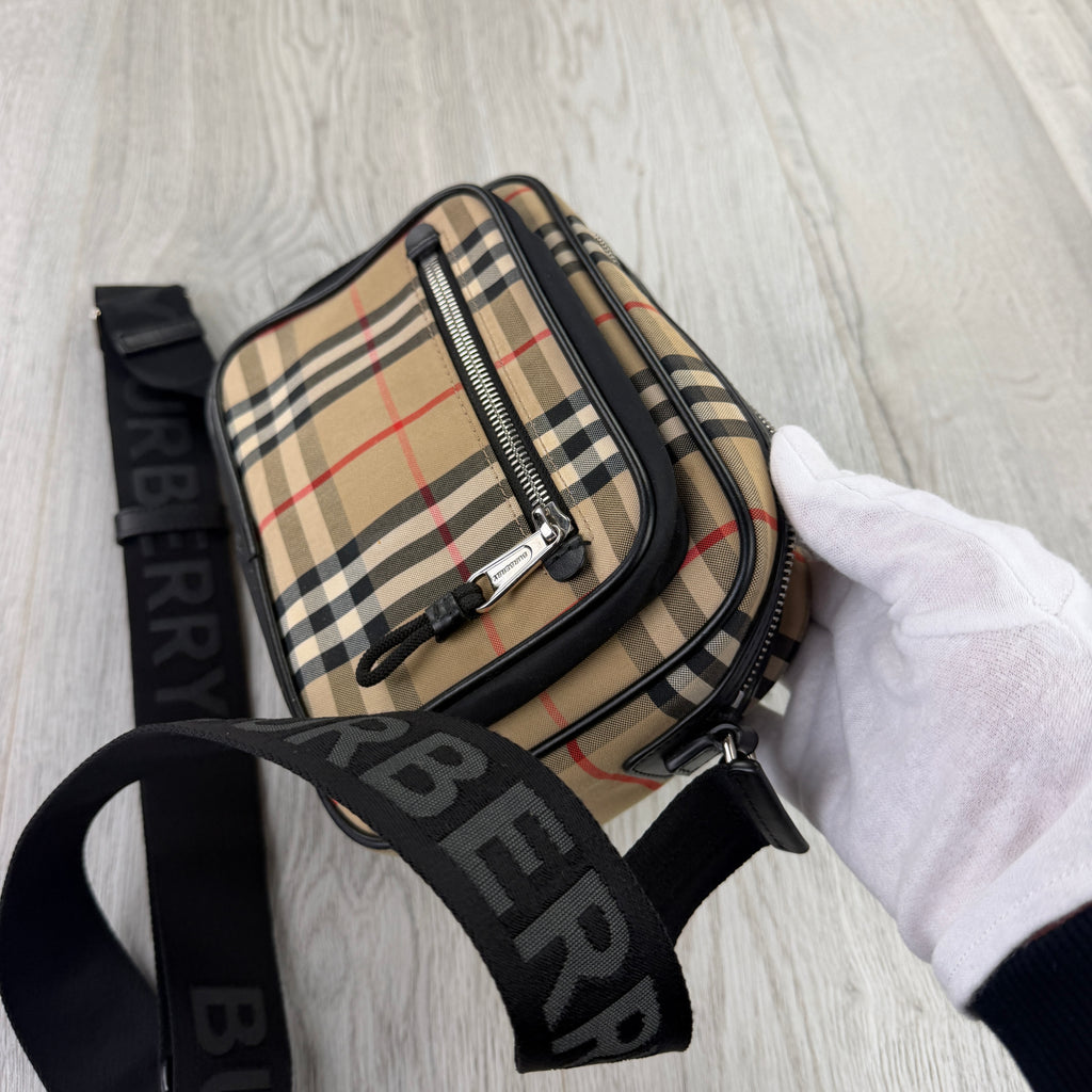Burberry Men’s Classic Messenger Bag
