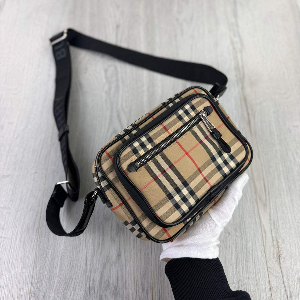 Burberry Men’s Classic Messenger Bag